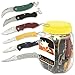 BladesUSA YK-60AS Assorted Knives In Pop Jar 5-Inch Overall