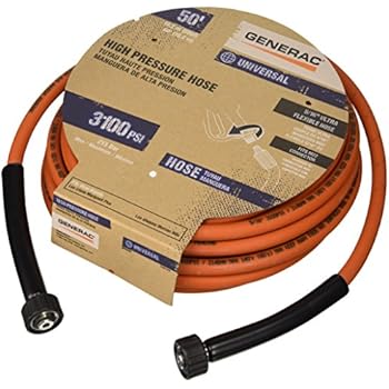 pressure feet generac washer hose inch orange amazon