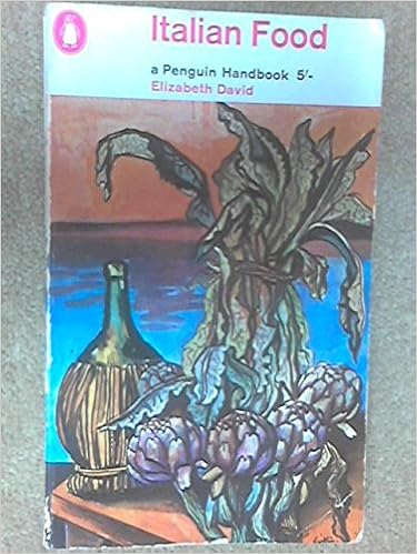 Italian Food Penguin Handbooks Elizabeth David Renato - 