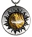 Keled Rocks Pendant Necklace Shungite Natural Tiger Eye Men Women