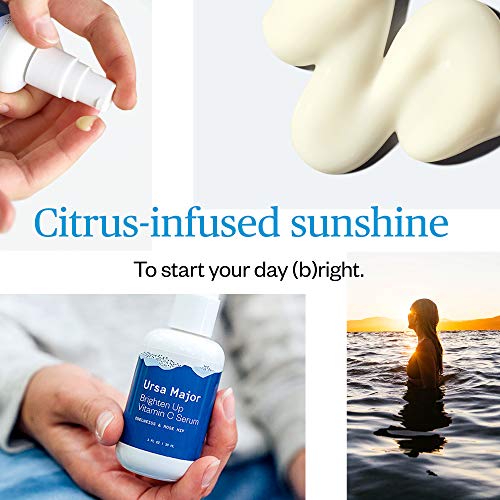 Ursa Major Natural Vitamin C Serum Brightening Formula Revitalizes