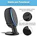 Pedestal Mount Holder Stand Compatible with Echo 3rd Gen (1-Pack, Black)