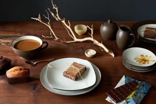 Noritake Colorwave Square Place Setting - Chocolate - Image 2