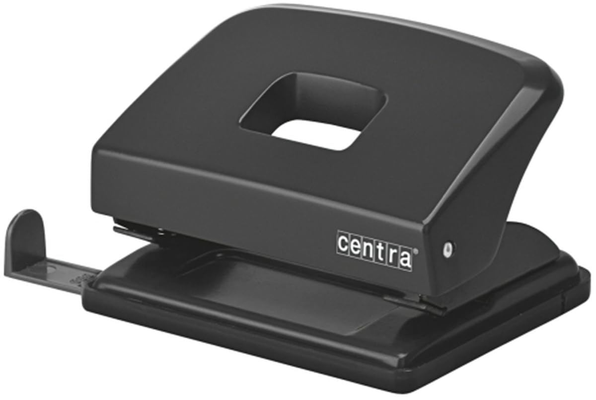 Centra HP20 Metal 2 Hole Punch - Black