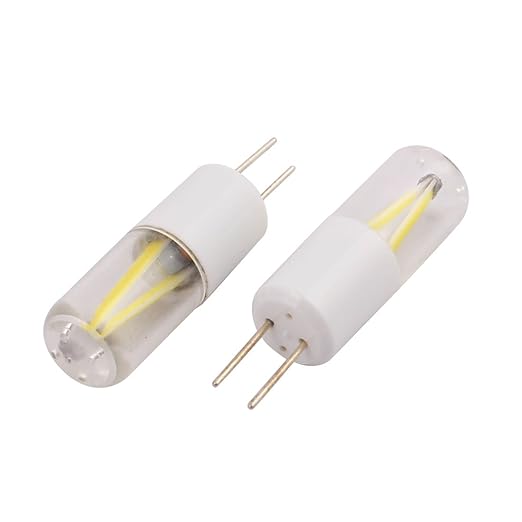 Aexit 2Pcs AC / DC 12V 5Watt 150LM COB G4 Base Bombilla LED ...