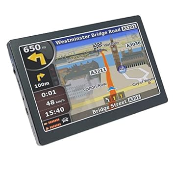 YATEK Navegador GPS de 7 Tactil con Bluetooth, Mapas Europa ...