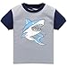 Hugbug Boys Shark Pajamas Set 2-7T