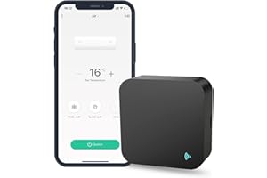 HAOZEE Smart IR Remote Control,Tuya Universal IR Remote Control,One for All Control AC TV DVD CD AUD SAT etc,Compatible with Alexa&Google Assistant