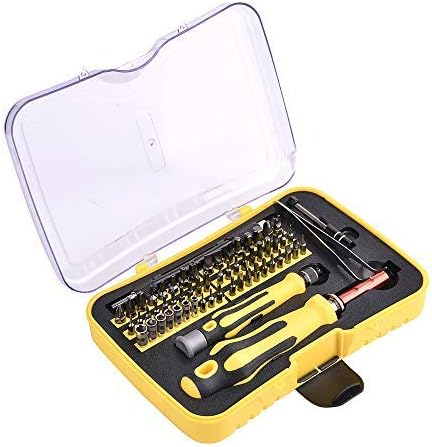 iBayx 62 in 1 Professional Magnetic Screwdriver Set - Precision Screwdriver Kit, Electronics Repair Tool Kits Apply to iPhone, iPad, Watch, Tablet, MacBook and More