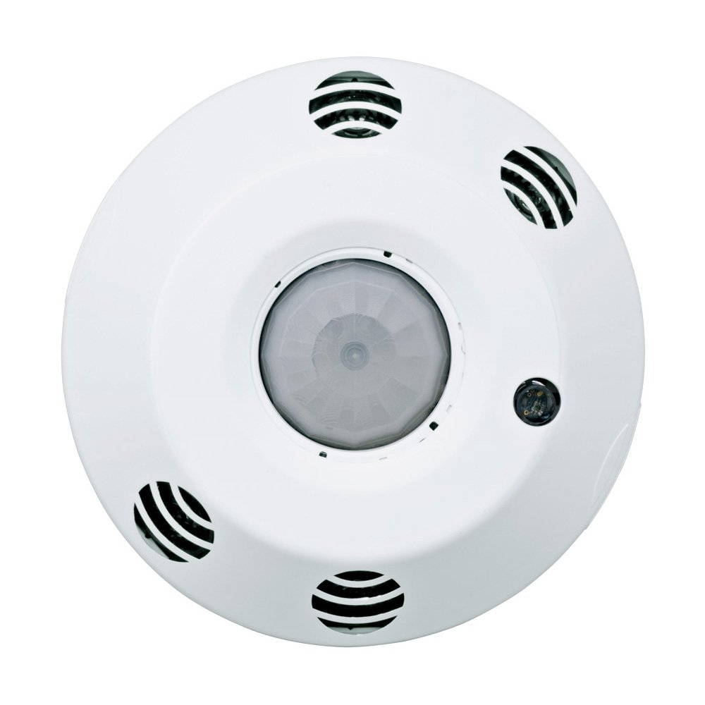 Leviton ODC15-IDW ODC Series 1500 Sq. Ft. Passive Infrared Ceiling-Mount  Occupancy Sensor, 120-277 Volt, White - Motion Activated Wall Switches -  Amazon.com