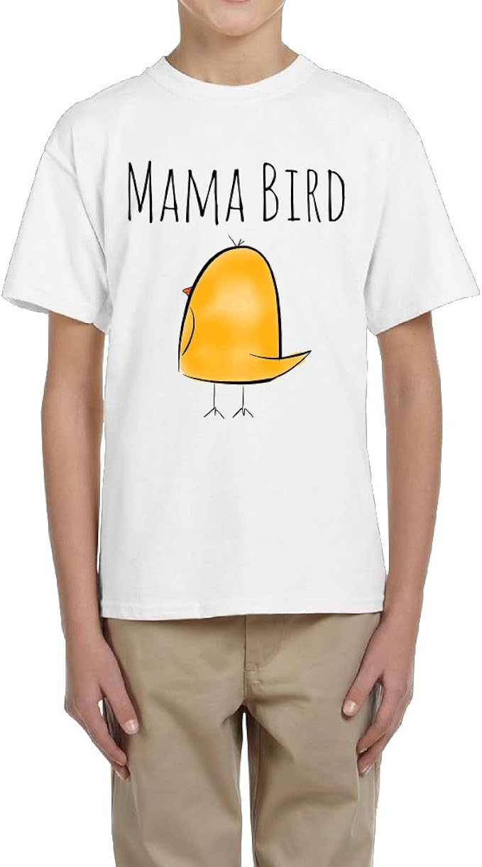 Amazon.com: Mama Bird Youth Shirt White: Clothing