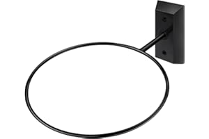 VIVTOB Basketball Holder Wall Mount, Holds Basketball, Football, Soccer Ball, Volleyball, Wall Mount Ball Holder for Basketball Room Decor, Sports Ball Storage Stand