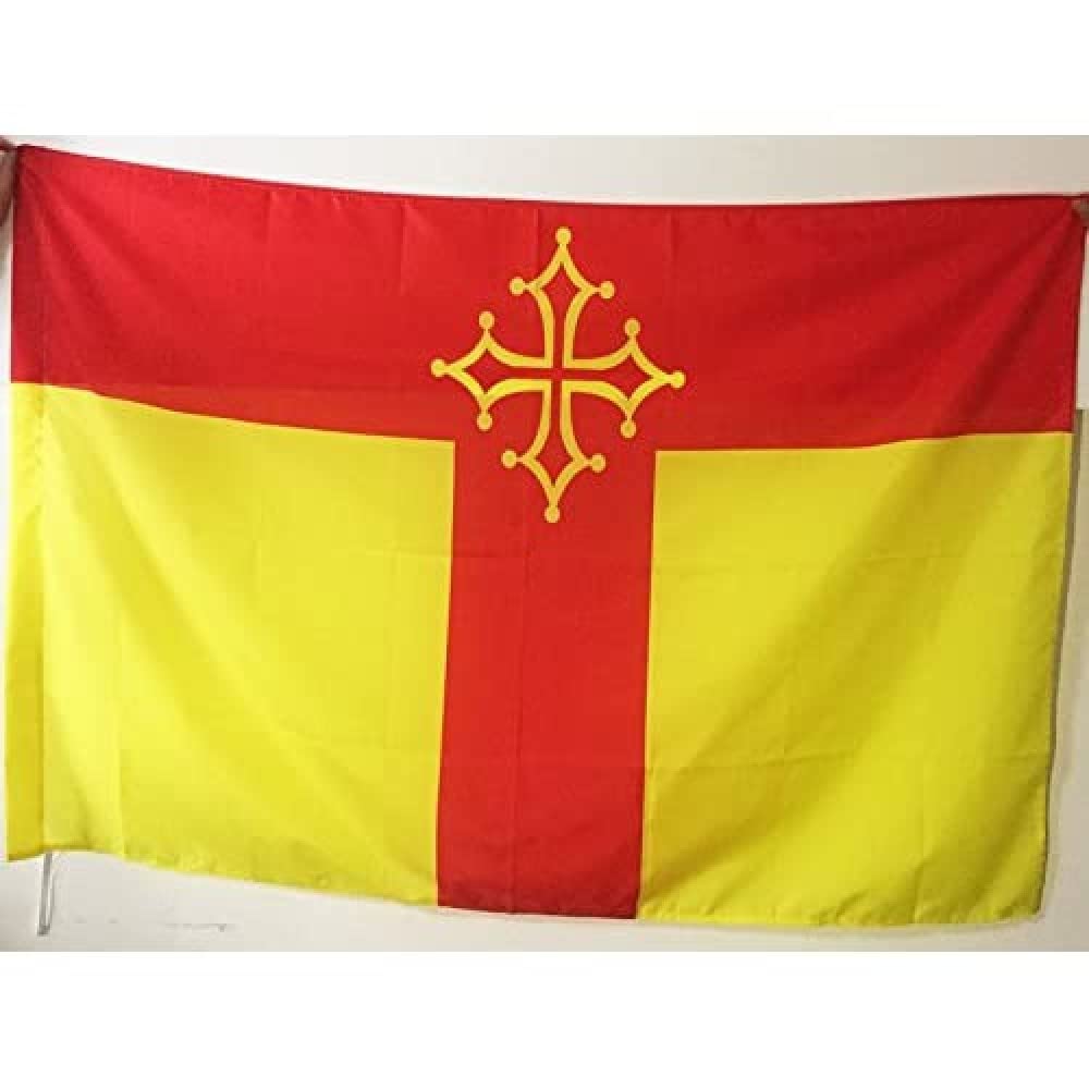 AZ FLAG - Tarn Flag - 3x5 Ft - French department Banner with Sleeve - 100% Polyester - Fade Resistant - Vivid Colors - 3' x 5' Feet - 150x90 Cm