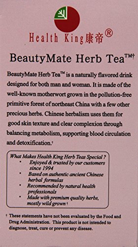 Health King Medicinal Teas Beautymate Herb Tea Bags, 1.20 Ounce - Thumbnail 2