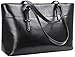 Iswee Women’s Shoulder Bag Large Handbag Soft Leather Tote Purses