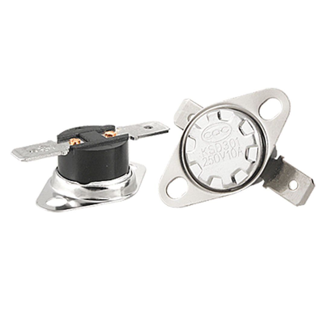 sourcingmap 5 x KSD301 Temperature Control Switch Thermostat 45 Celsius N.C