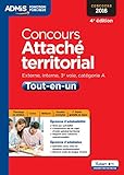 CONCOURS ATTACHE TERRITORIAL CAT A TOUT EN UN 4e edt (Admis fonction pub concours) by