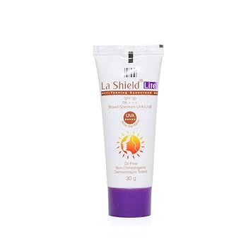 Glenmark La Shield Lite Anti-Tanning Oil-Free Sunscreen Gel SPF 30 (30g)