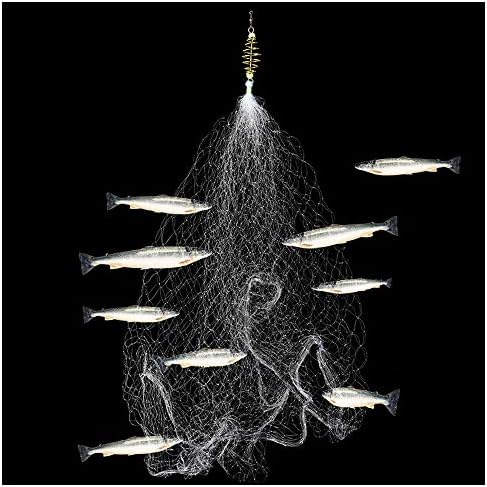 Beautly Fishing Net Design Copper Saltwater Fishing Cast Spring Shoal Fishing Net Netting Fishing Tackle Net for Bait Trap Fish