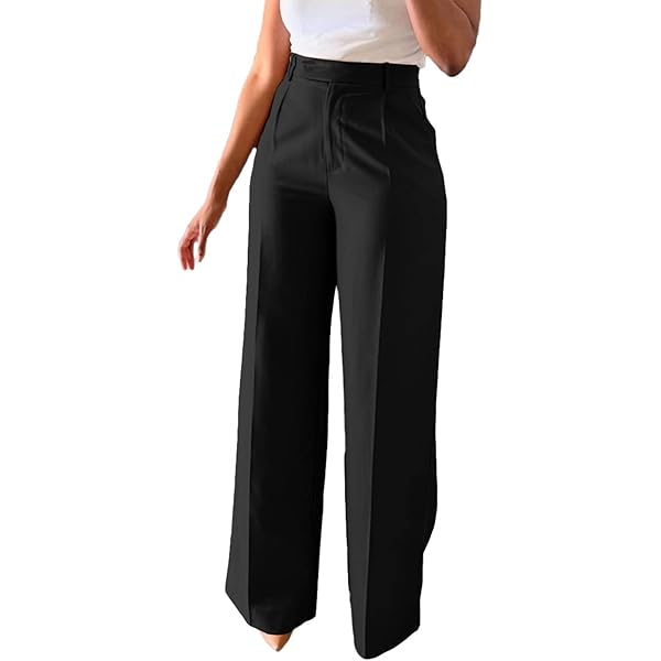 パンツ wide straight slacks used 40s Wide Leg Palazzo Pants | XS - Lucky Vintage