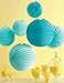 Martha Stewart Crafts Accordion Lantern, Blue