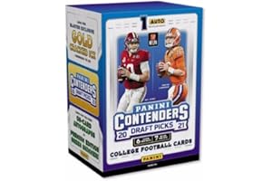 2021 Panini Contenders Draft Picks College Football Blaster Box One Autograph Per Box