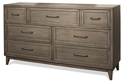 Amazon Com Riverside Furniture 7 Drawer Dresser In Gray Wash