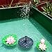 Solar Power Fountain,Alisabler Solar Panel Water Floating Fountain Pump Kit for Bird Bath Fish Tank Small Pond Garden Decoration