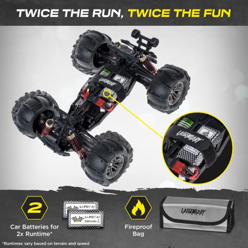LAEGENDARY Remote Control Car, Hobby Grade RC Car 116 Scale Brushless