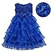 Doll Clothes(Blue Sheers Cake Dress for 18 Inch Dolls)