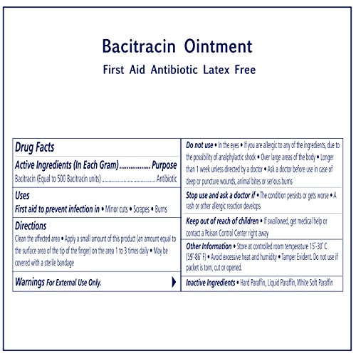 Bacitracin Ointment First Aid Antiseptic Antibiotic Cream by Sion