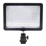 Bestlight Ultra High Power 160 LED Video Light Panel with Shoe Adapter for Canon, Nikon, Olympus, Pentax DSLR and Camcorders
