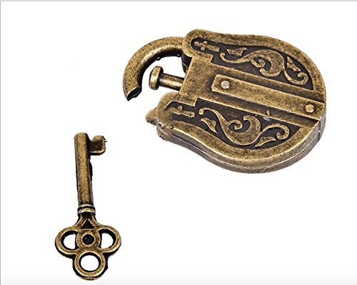 Oliadesign ancient lock cast metal brain teaser puzzle …