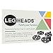 Legheads M8 IKEA Furniture Leg Attachment Plates. Set of 4 Superior Quality Brushed Steel T-Plates with Screws for Sofas, Couches, Beds, Furniture. Extra Heavy Duty, Flat Design, Stylish - M8