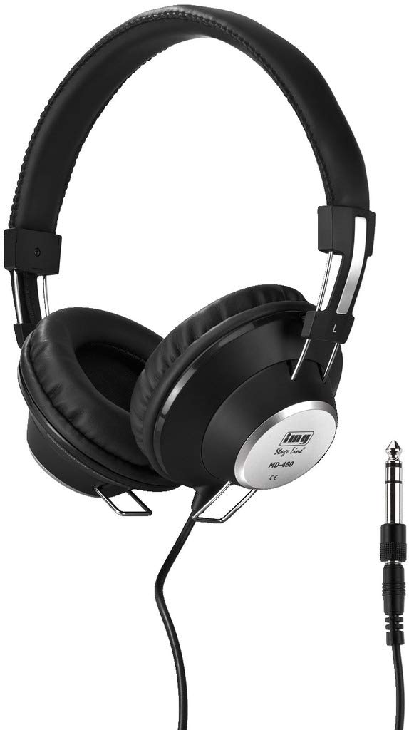 IMG Stage Line 1.2m Stereo Headphone with 3.5 mm Plug, (200mW, 20-20000Hz)