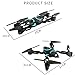 ESGOT ES-Q10 RC Quadcopter 2.4GHz 6-Axis Gyro 4 Channels 2MP Camera LED Lights FPV WiFi Foldable Remote Control Drone