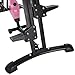 Hurbo Vertical Climber Home Gym Exercise Folding Climbing Machine Exercise Bike for Home Body Trainer Stepper Cardio Workout Training Non-Stick Grips Legs Arms Abs Calf