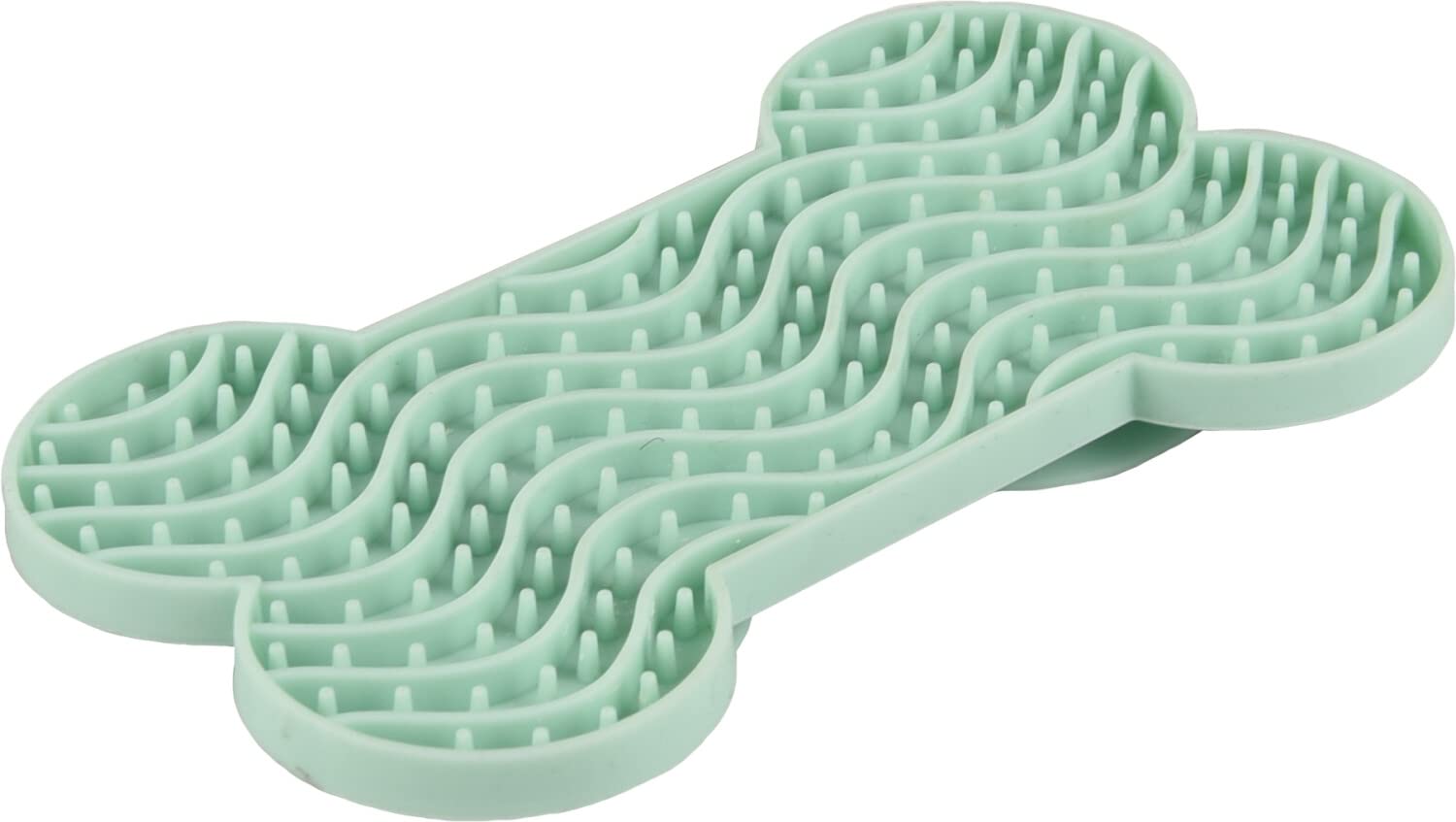 Flamingo Pet Products - YUMMEE Lick Mat Green Colour Size S. 15 cm for Dogs.