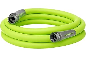 Flexzilla Garden Lead-in Hose, 5/8 in. x 15 ft., Heavy Duty, Lightweight, Drinking Water Safe - HFZG515YW-E