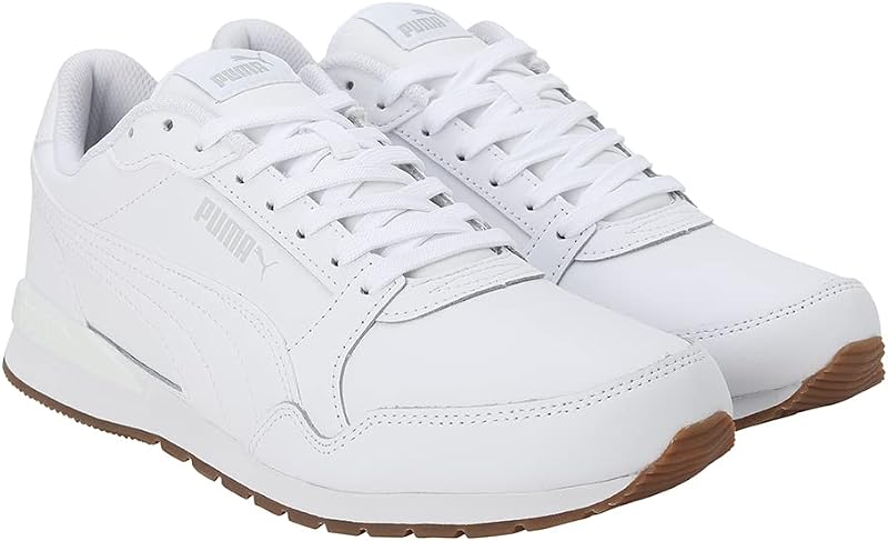 St Runner V4 L, Ténis Unissex para Adultos, Puma Branco-Glacial Cinzento-Goma, 36 EU — foto 5 de 7