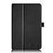 Fintie Acer Iconia Tab 8 A1-840FHD 8-Inch Android Tablet Folio Case - Premium PU Leather Cover Stand with Stylus Holder [Fits Acer Iconia Tab 8 A1-840FHD-197C / A1-840-131U / A1-840FHD-10G2] - Black