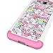 CaseTown Compatible with Samsung Galaxy A71 5G, Rainbow Unicorn Cute Pattern Dual Layer Heavy Duty Shockproof Shockproof Defender Transparent Bumper Back Cover Phone Case for Samsung Galaxy A71 5G