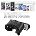 ETvalley VR Headset Virtual Reality Glasses for 3D and 360° Videos Movies Games for Apple iOS and Android Smartphones