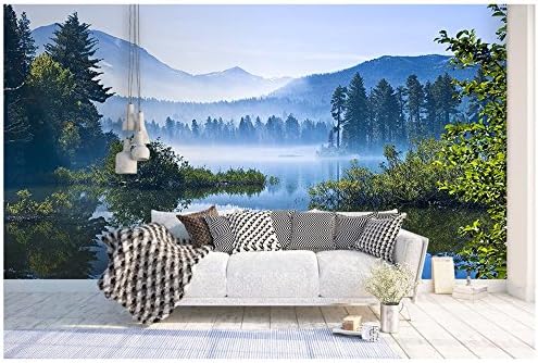 Chlwx 3D Wall Murals Wallpaper Custom Photo Wallpaper Mural Beauty Mountain Landscape Background Wall Paper Tv Wallpaper Home Decor 300Cmx200Cm