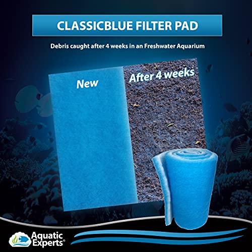 Aquatic Experts Classic Bonded Aquarium Filter Pad 12 Inches by 12