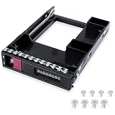 3.5" LFF SAS SATA Drive Tray Caddy Hot-Swap 774026-001 797520-001 797519-001 + 3.5 to 2.5 661914-001 Caddy Compatible for HP Apollo 4200 4510 1650 ProLiant ML350 ML110 G9 Gen10 Servers