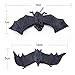 KEFAN Rubber Bats Halloween Hanging Bats Flying Bats Halloween Decoration Realistic Spooky Bats 12 Pack, 2 Sizes