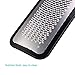 Tinksky Stainless Steel Fine Callus Remover Foot Exfoliating Scrubber Cleaner File (Black)