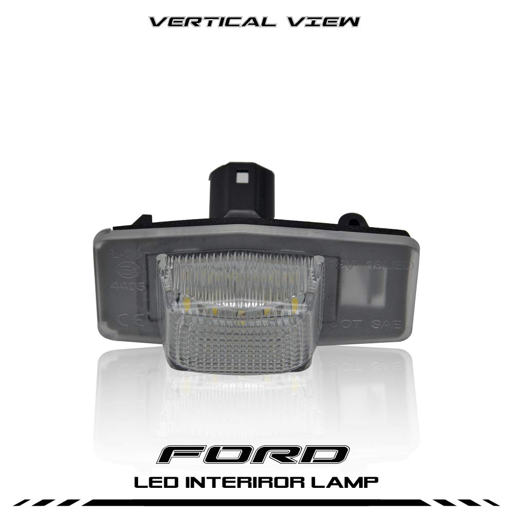 2Pcs Led License Plate Light for Ford Escape 20012007 Mercury Mariner