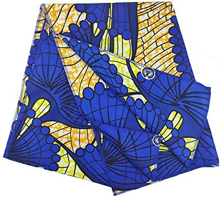 African Show African Print Head Wraps 68"x 21" African Scarf for Women Soft 100% Polyester Material